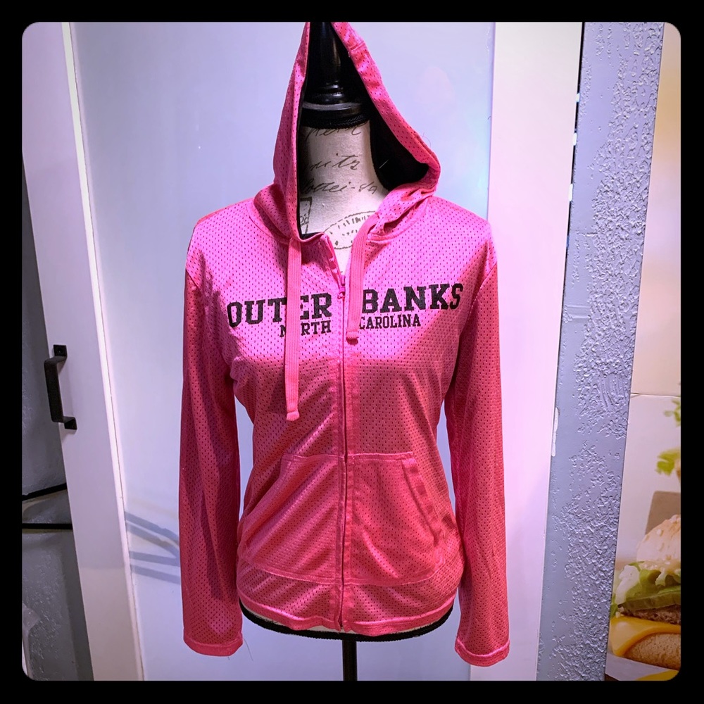 #1207 OuterBanks lightweight jacket EUC